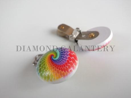 Klip na cumlík dúhový ,
