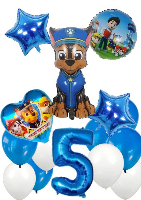 Balóny tlapky/ labková patrola- až 15/16/17/18/19/, 