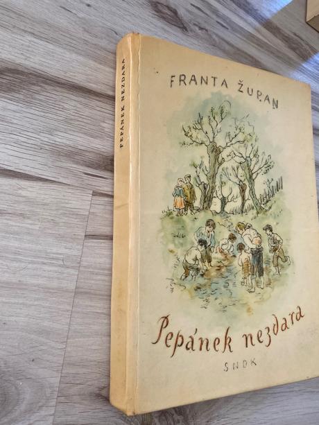 Stará kniha pepánek nezdara franta župan 1957,