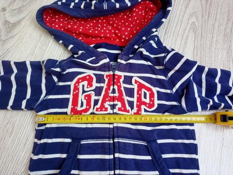 Krasna mikina pre dievca,vel.98/104, gap,98