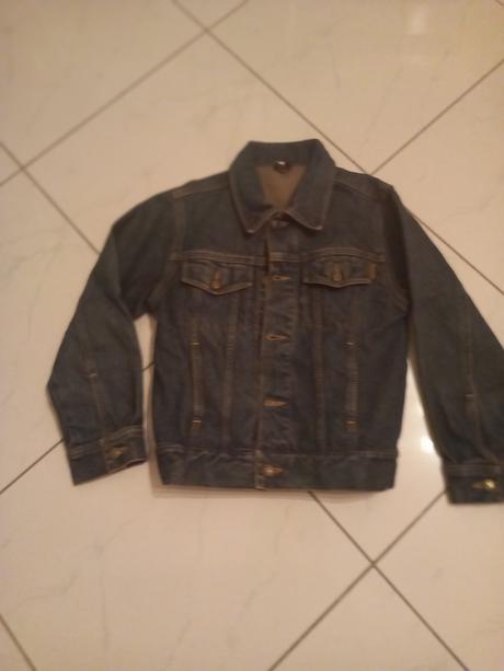 Riflová bundička veľkosť 134, 134