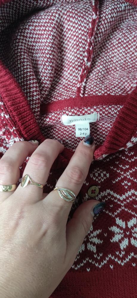 Vianočný svetrík newbie 98-104, newbie,104