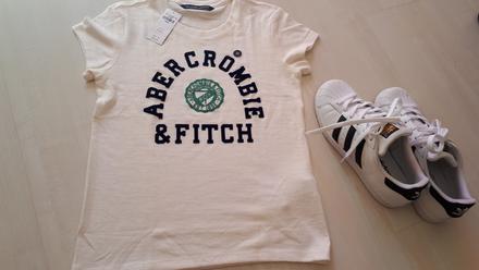 Tričko s visačkou, abercrombie&fitch,xs