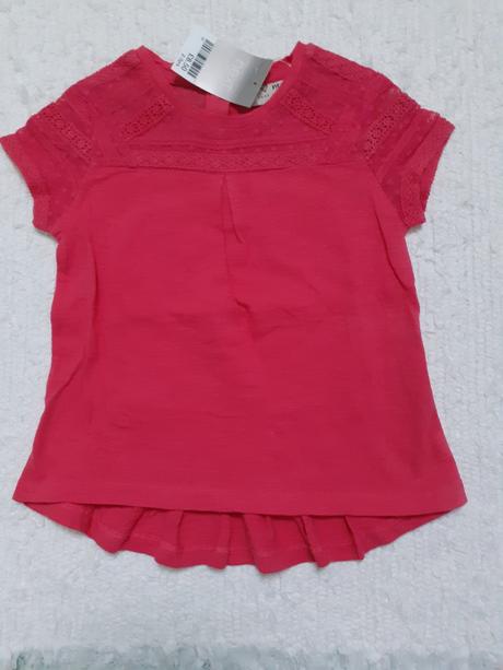 Tričko s čipkou, next,98