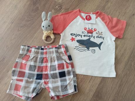 Set tričko a kraťasy, topomini,74