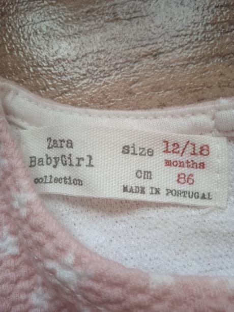 Šaty s krátkym rukávom, veľ. 86, zara,86