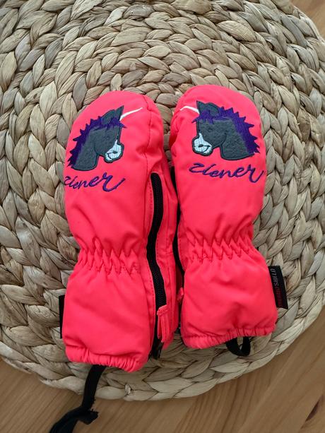 Dievcenske lyziarske rukavice ziener,