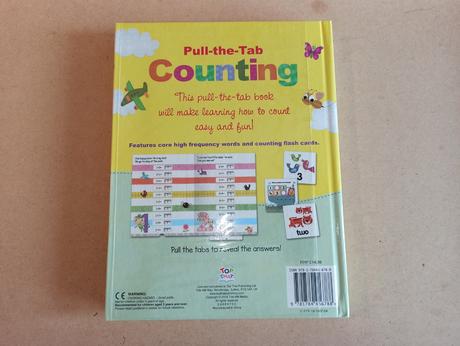 Pull the tab counting + flash cards 1-20,