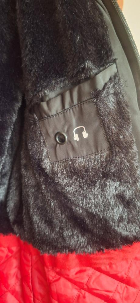 Dámska zimná bunda, s