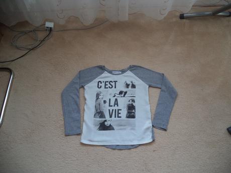 Dlhé tričko minoti 140/146, minoti,140