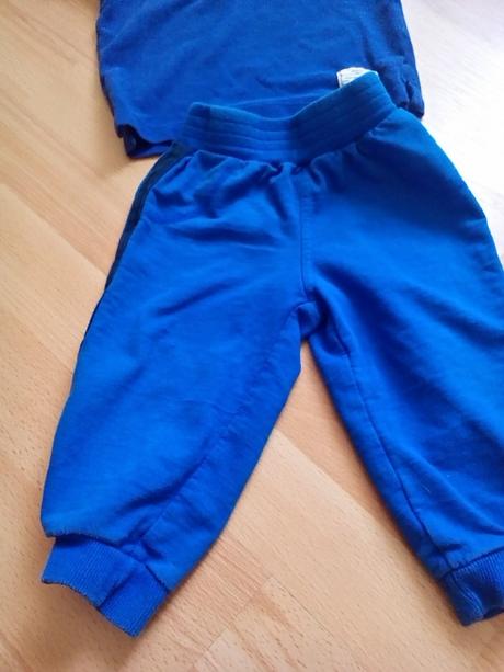 Tričko+teplaky, topomini,80