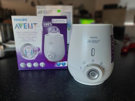 Set parný sterilizátor + ohrievač avent philips, avent