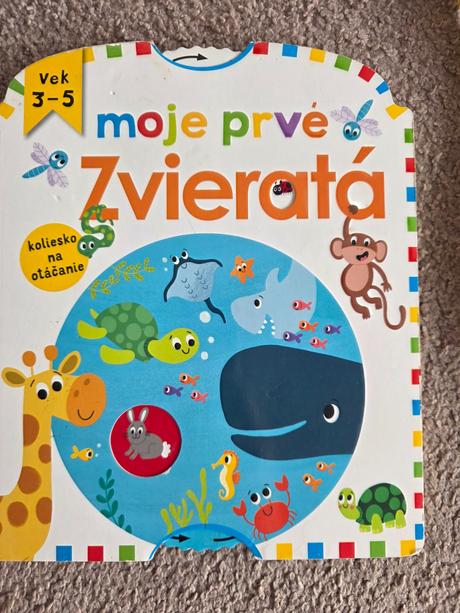 Kniha - moje prve zvieratá, 