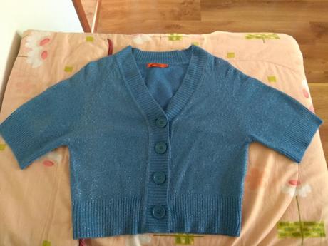 Svetrík-bolerko, xl
