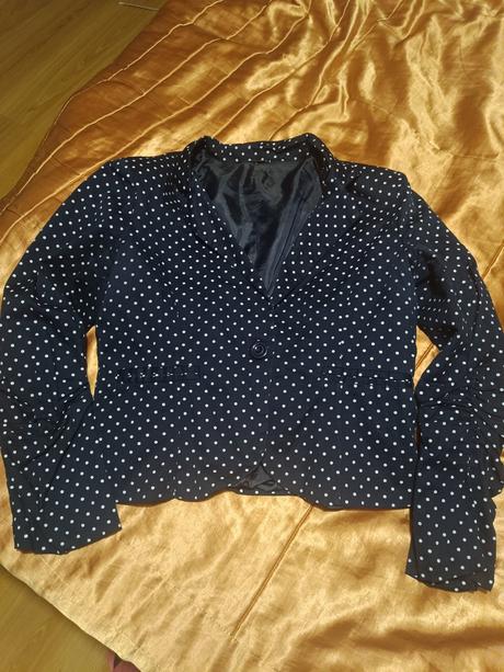 Bodkované sako, xl