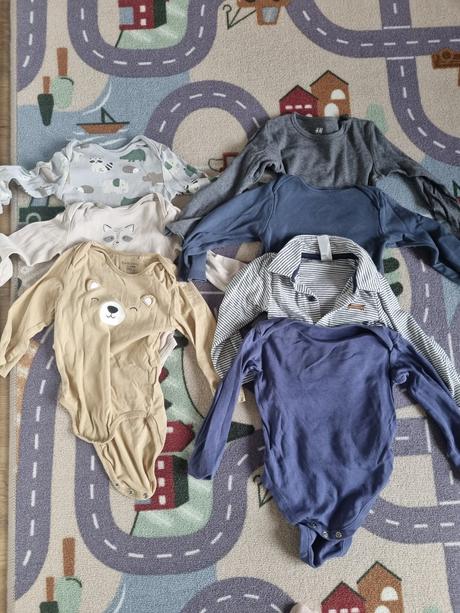 Mix body 86/92 dlhy rukav 1-2 roky, 86–98