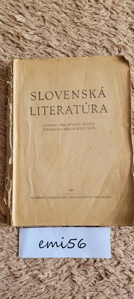 Slovenská literatúra r. 1955,