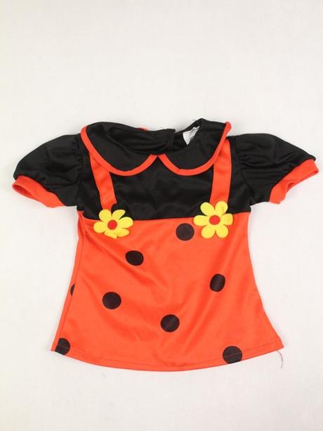 Kostým lienkové šaty 12-18 mes. a,