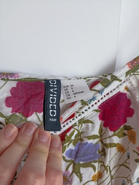 Dámsky letný viskózový overal h&m, h&m,xs