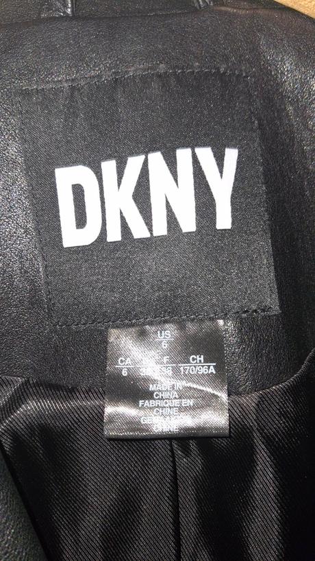 Dámska kožená bunda dkny, dkny,s