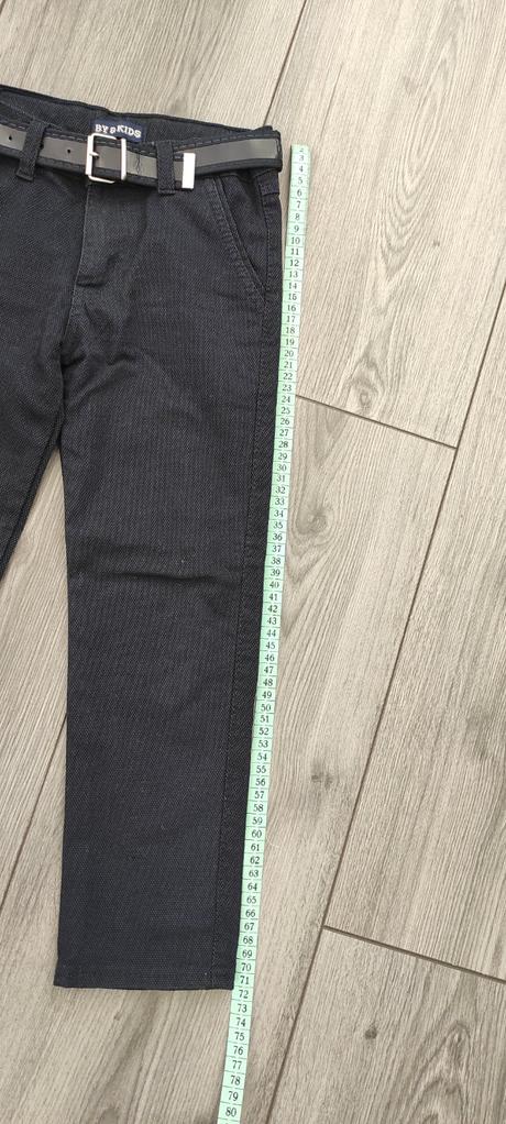 Príležitostné nohavice značky by-kids, 128