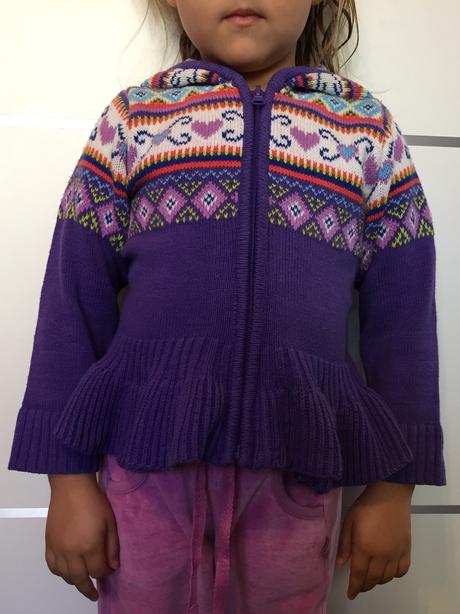 Svetrík s kapuckou, children's place,98