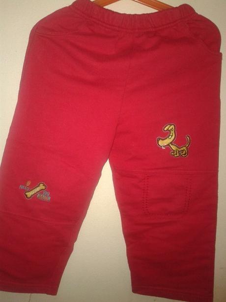 Teplejšie nohavky + mikina, 104