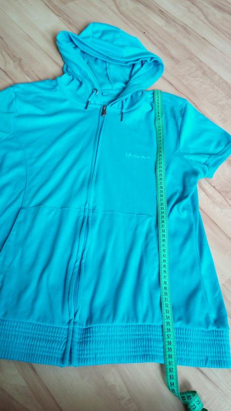 Mikina s kapucňou s krátkym rukávom - xl, xl