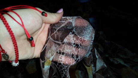 Priesvitné retro šaty, s