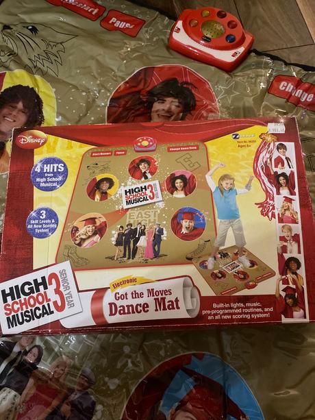 Tanečná podlozka high school musical 3, 