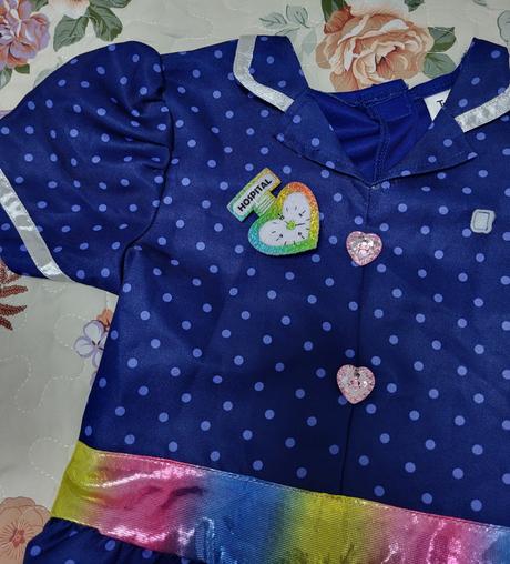 Karnevalové šaty kaderníčka na 5-6 rokov, 