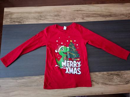 Vianočné tričko dino, dopodopo,122