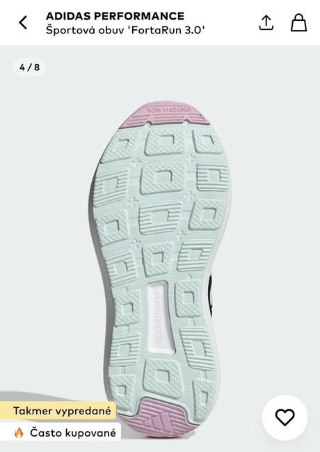 Tenisky adidas v.36 s visačkou, adidas,36