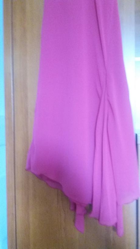 Cyklamenove saty mango, mango,xs