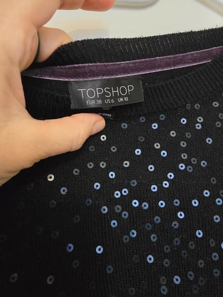 Hviezdickovy pulover, topshop,38
