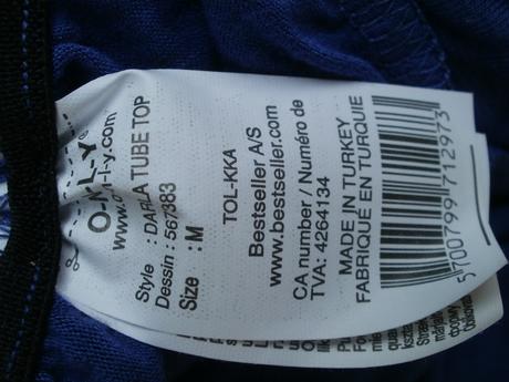 Fialové tričko, only,m