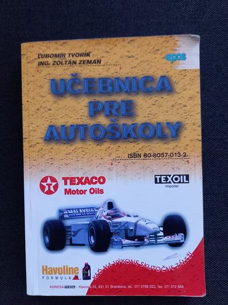Učebnica pre autoškoly,
