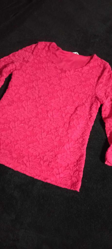 Čipkové tričko 134/140, lindex,134