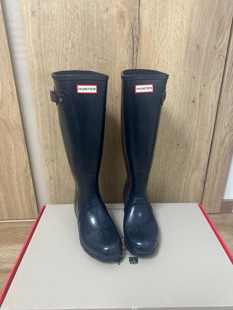 Hunter vysoké gumáky / čižmy 39/40, hunter,40