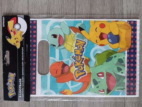 Plastové vrecká pokemon, paw patrol, 