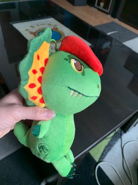 Plyšový dinosaurus,