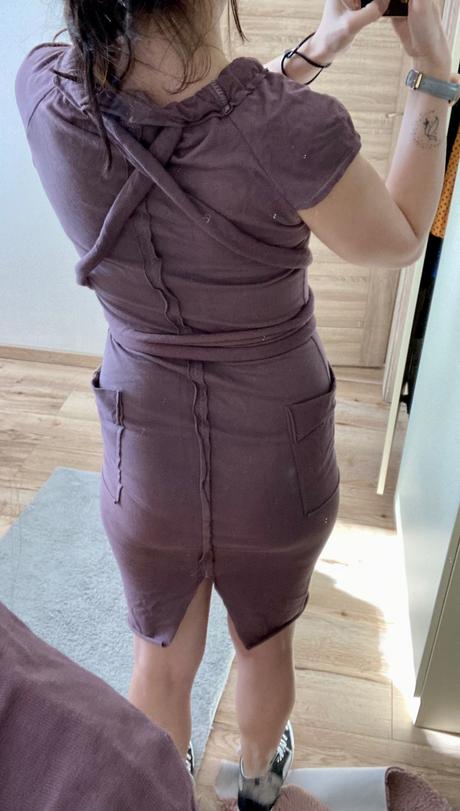 Kura collection wrap dress šaty,