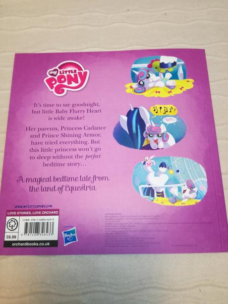 My little pony goodnight baby furry heart nwi18,