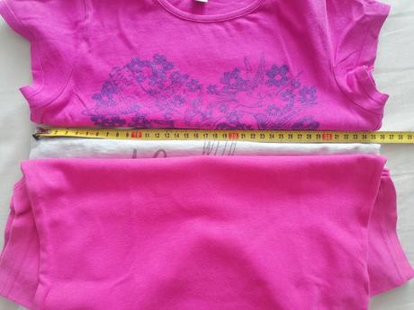 3x tričká letné veľ 128, nkd,128