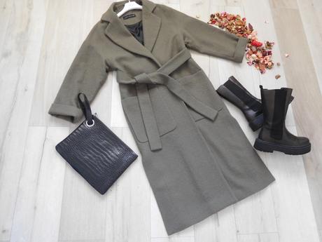 Zara woman -s/m-kabát dámsky,vlnený,, zara,s