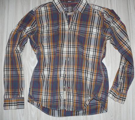 Slim fit košela m/l, h&m,m