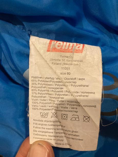 Zimná bunda reima 80, reima,80