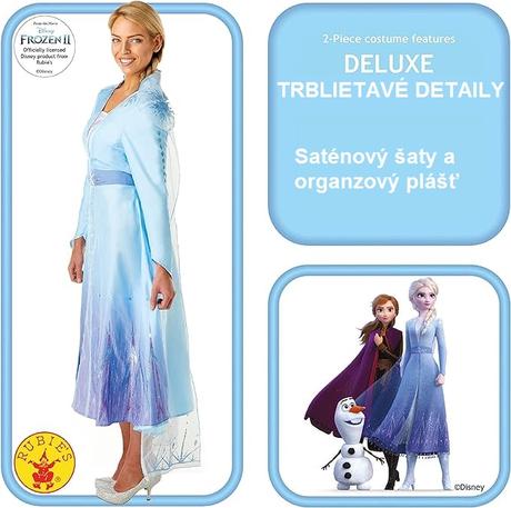 Kostým elsa ľadové kráľovstvo,