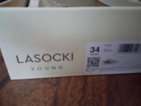 Tenisky kožené, lasocki,34
