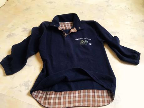 Teplá flisová mikina, 146